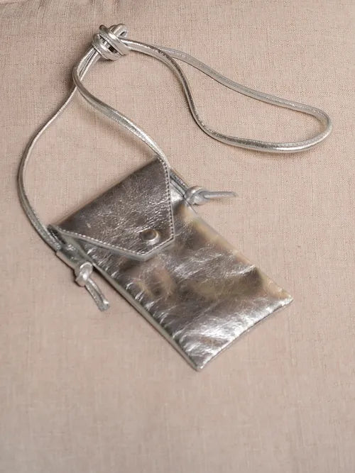 Rimini Cell Phone Holder Metallic Silver