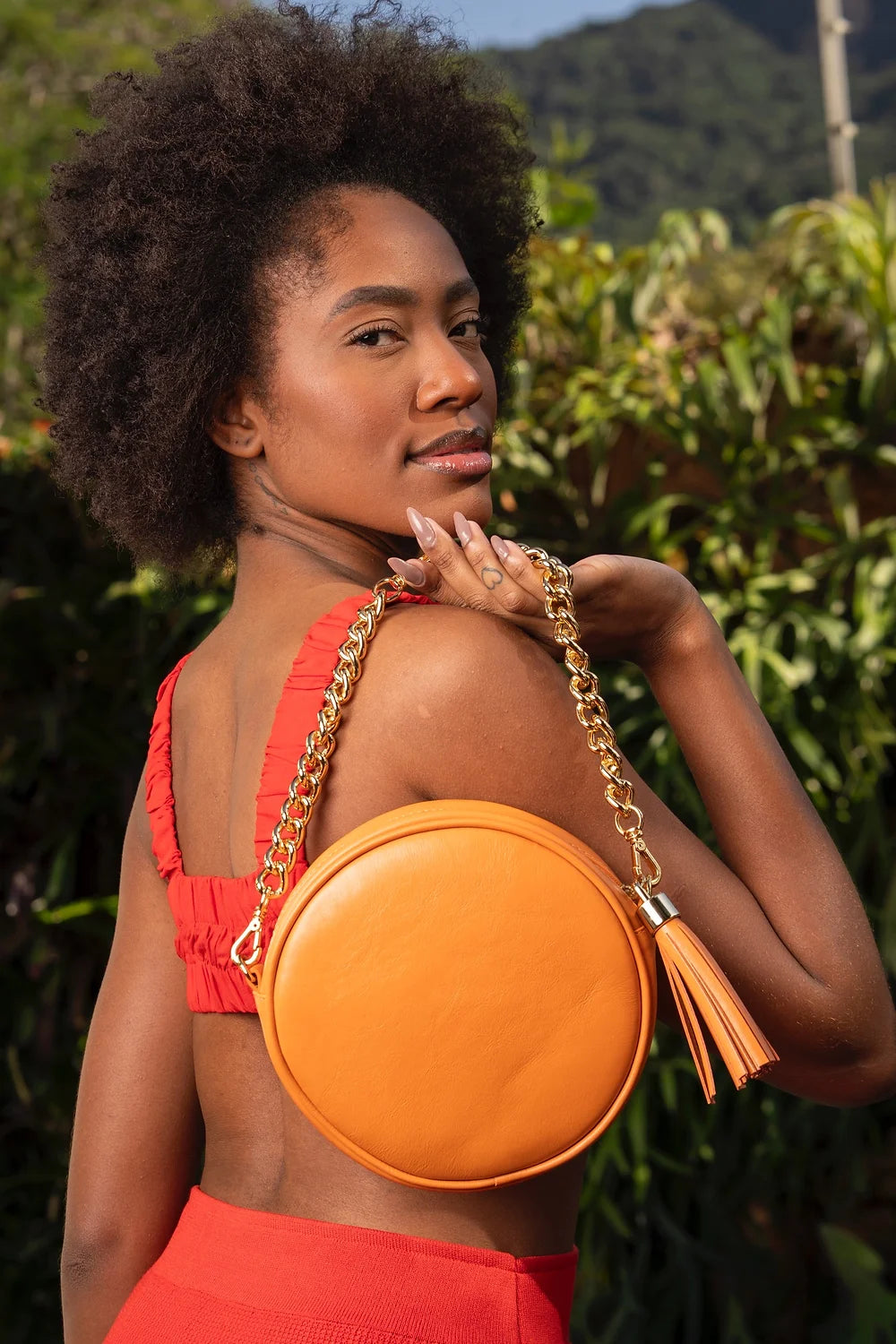 Sofia Orange Bag