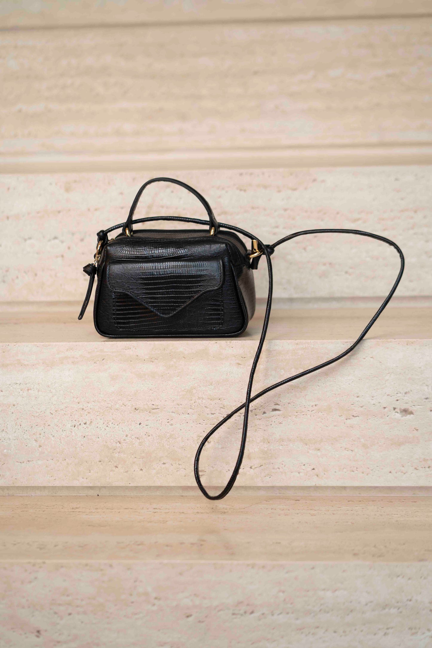 Bolsa Anninha Lezard Eclipse