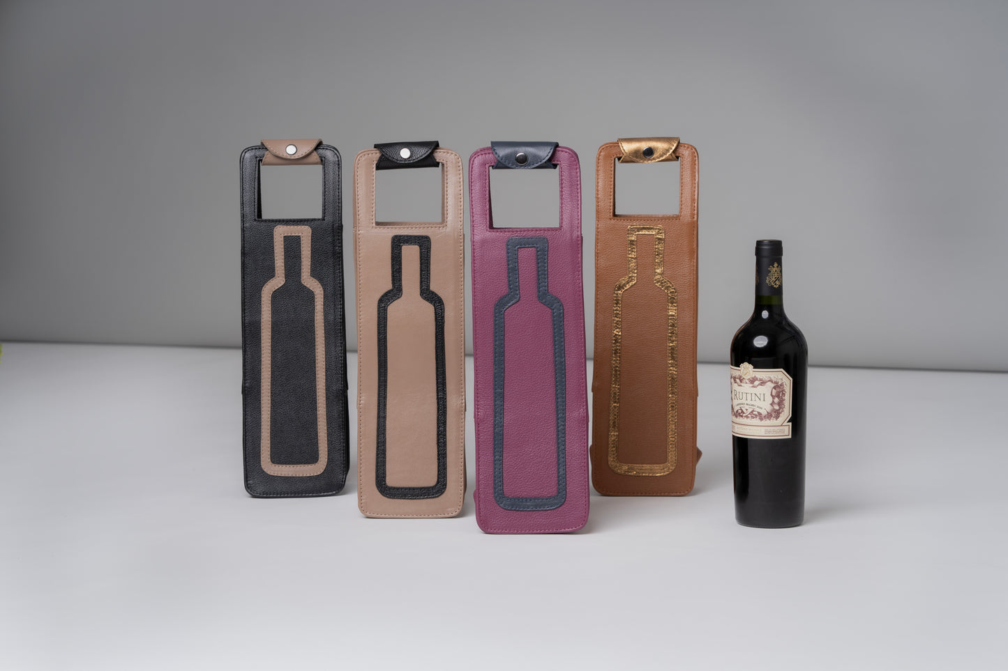 Montalcino Wine Rack Camel / Metallic Bronze