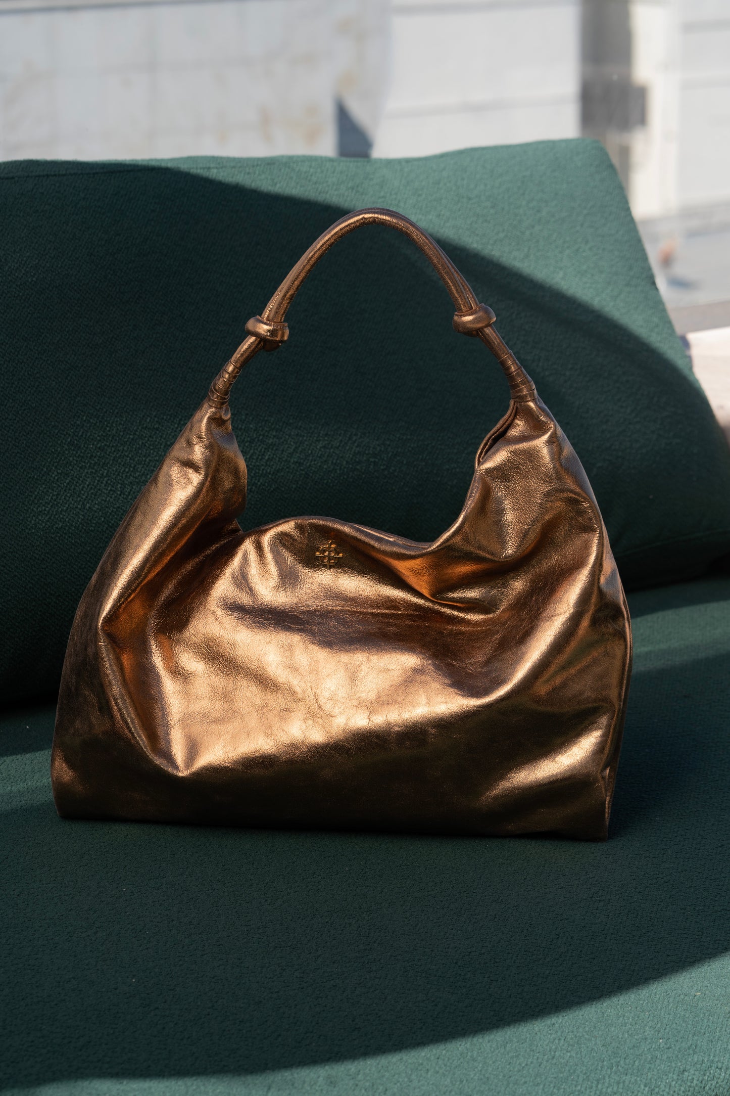 Bolsa Giorgia Metalizado Bronze