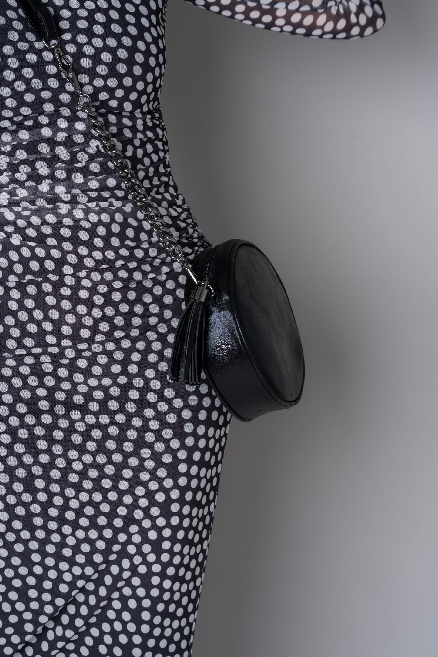 Sofia Bag Metallic Black