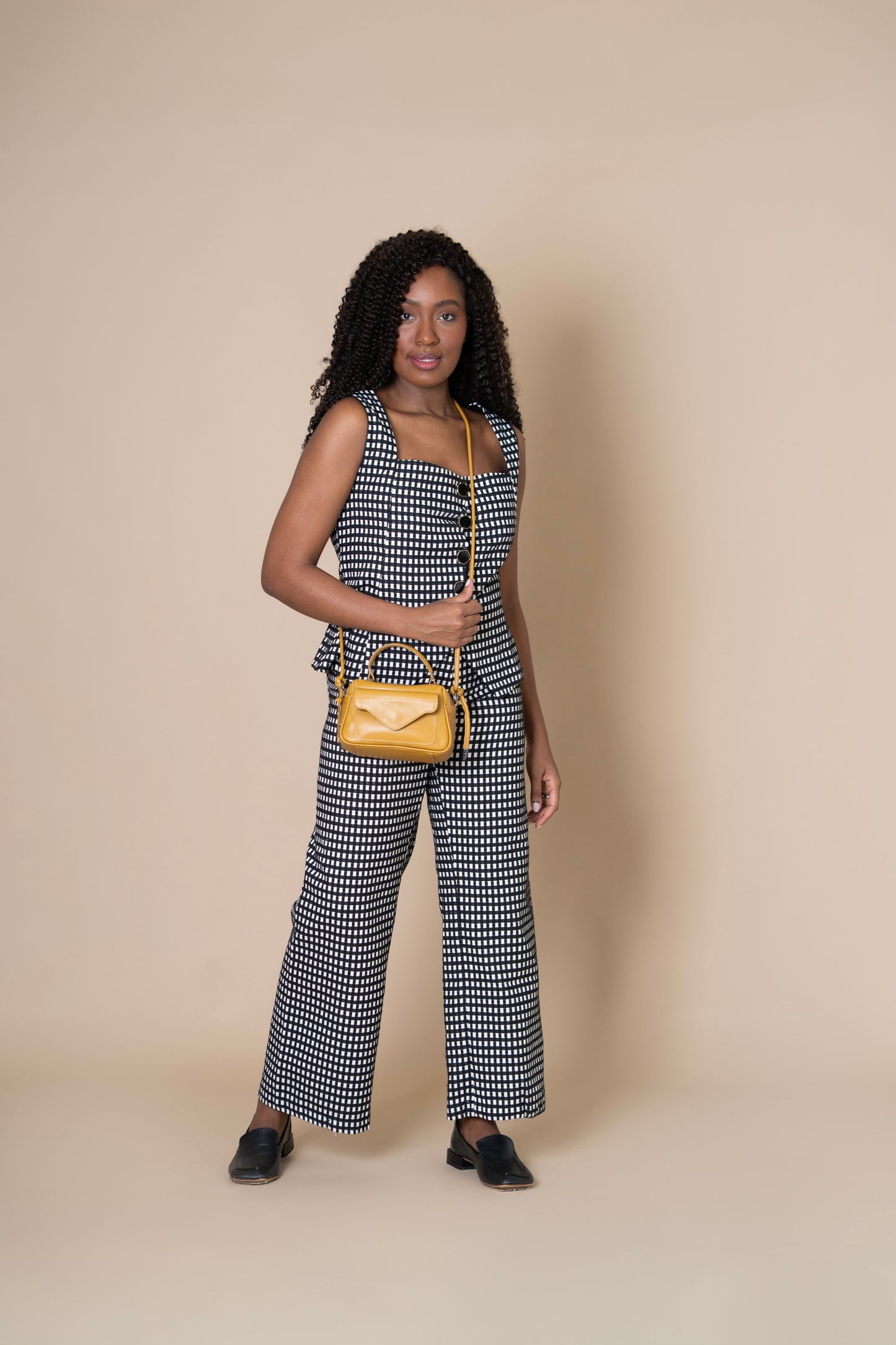 Bolsa Anninha Ocre