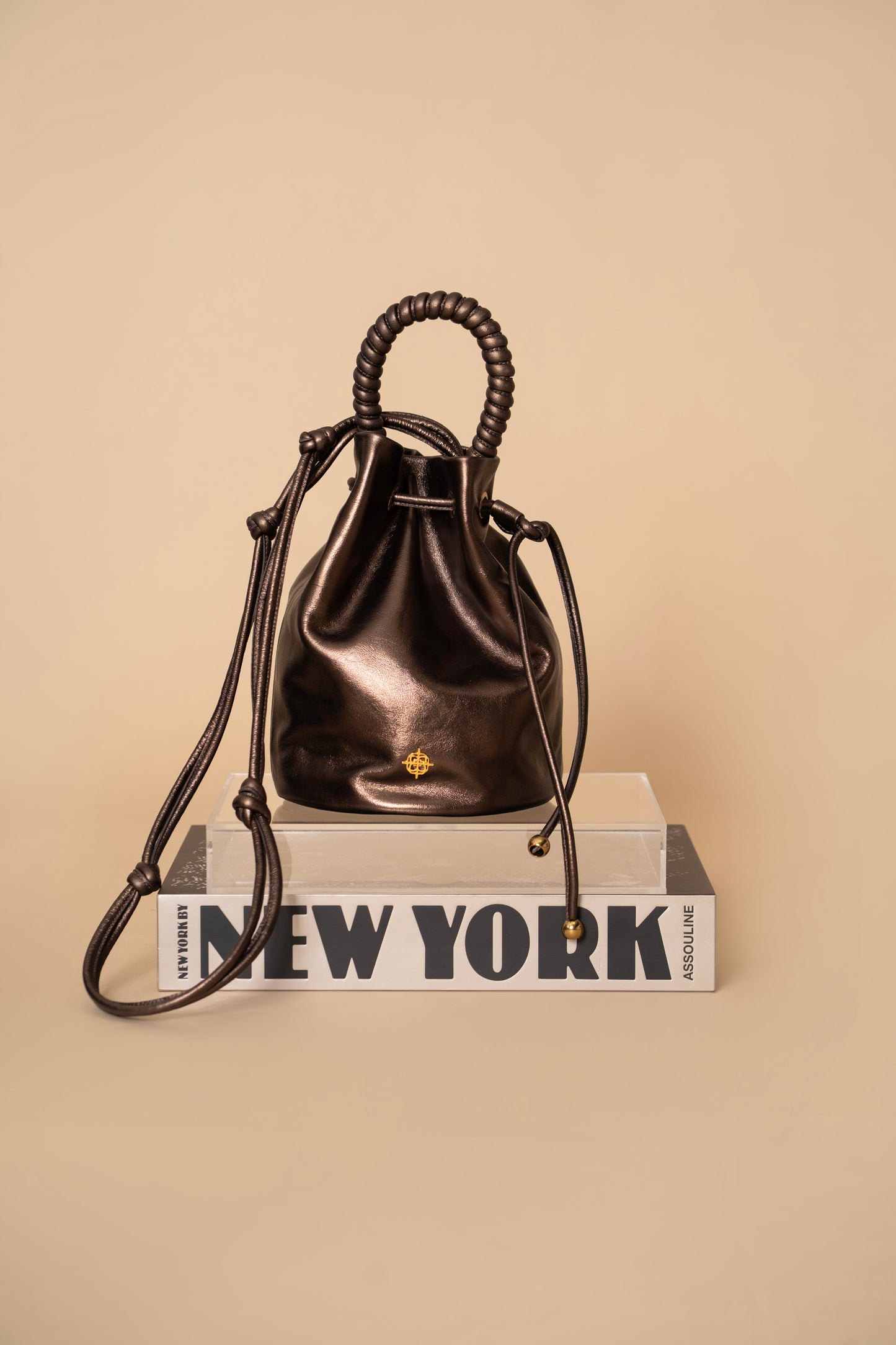 Bolsa Eleonora Metalizado Minério