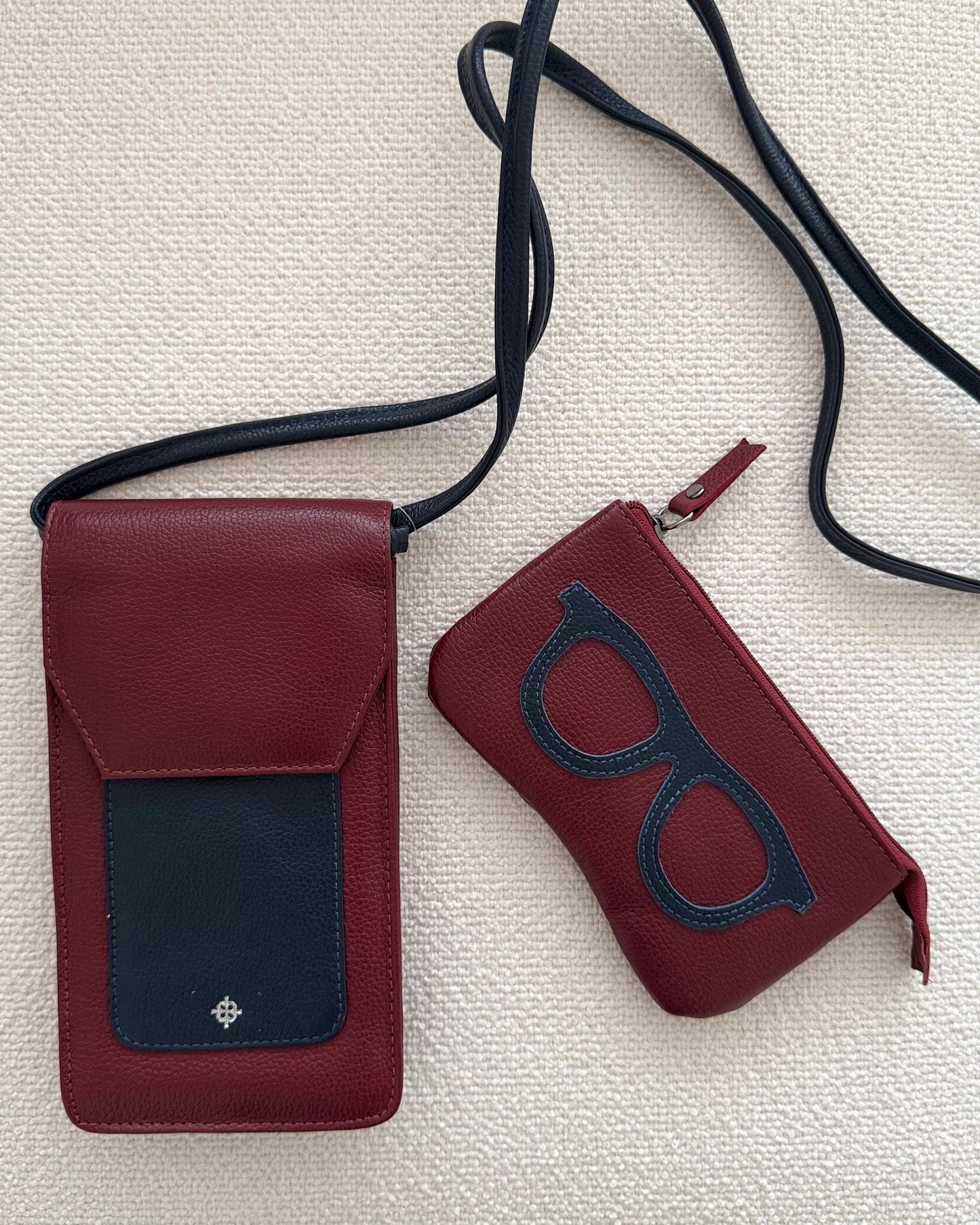 Kit Moderna - 1x Porta Celular Riccione + 1x Porta Óculos Amalfi
