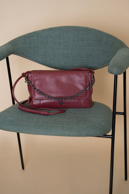 Bolsa Lucia Vermelho Oxido