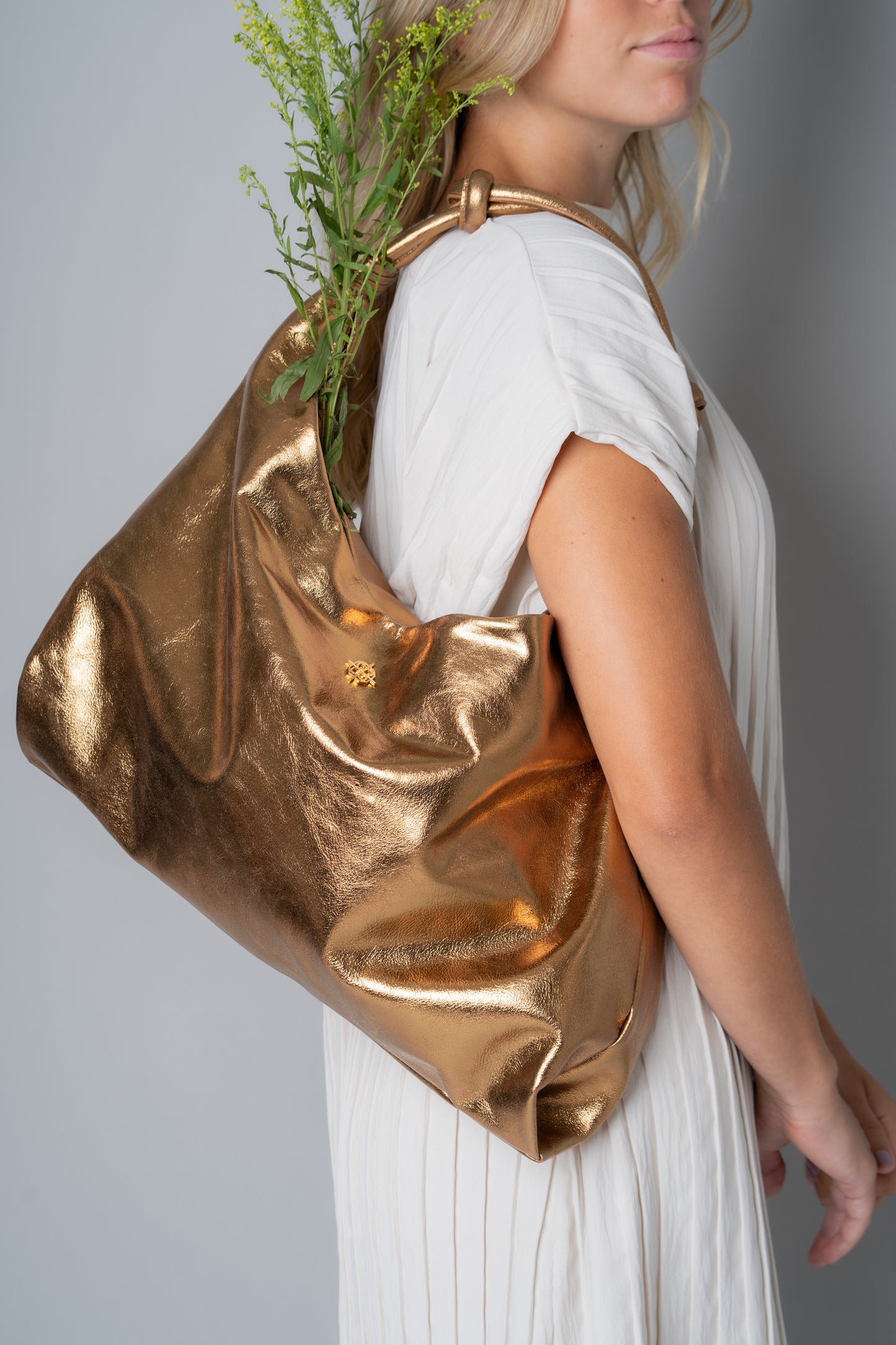 Giorgia Bag Metallic Bronze