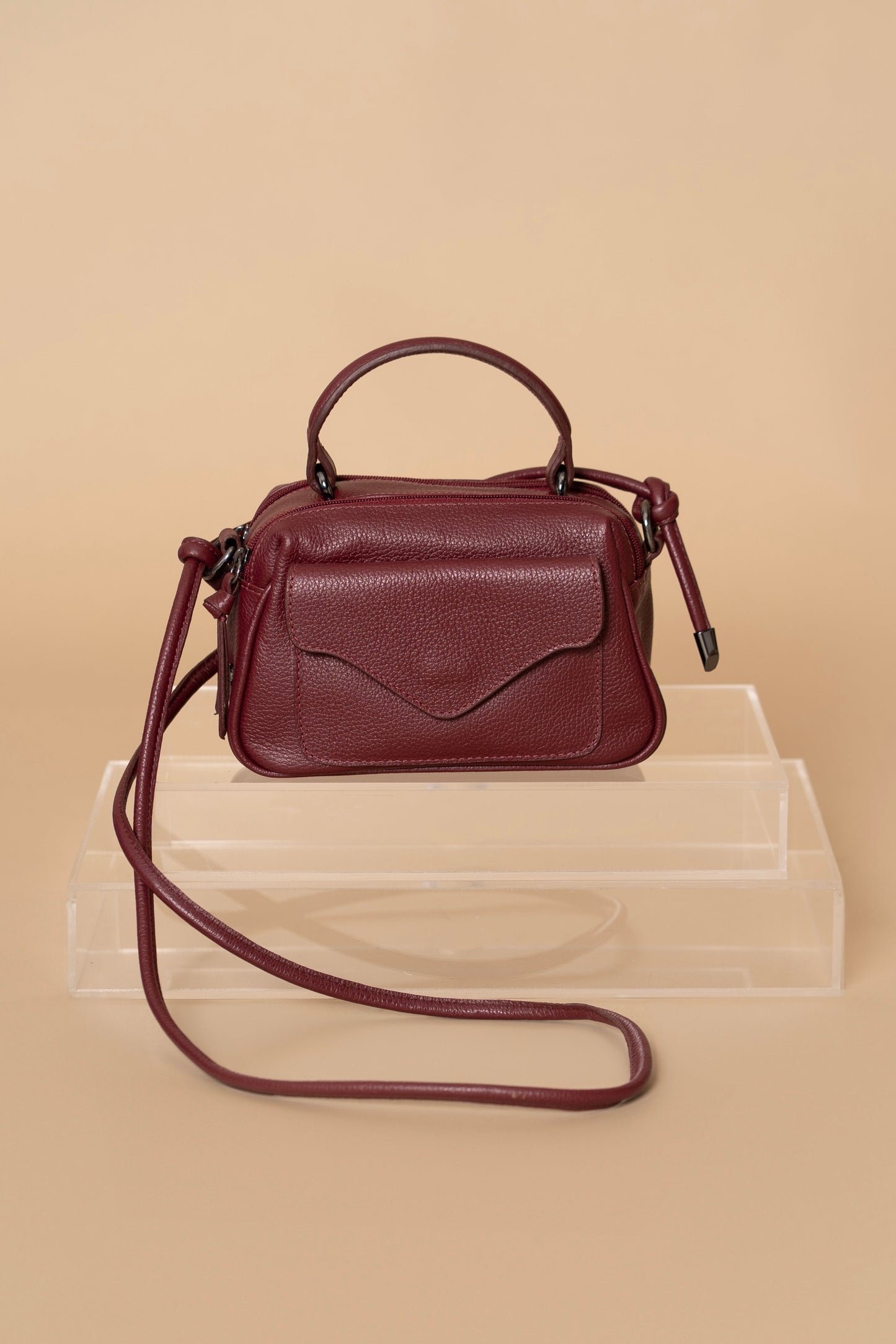 Bolsa Anninha Vermelho Óxido