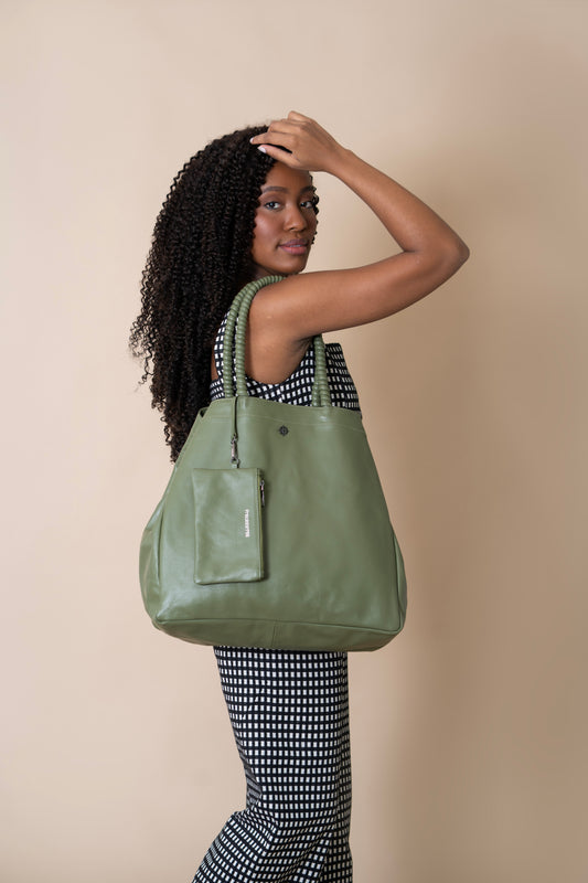 Bolsa Sara Verde Ficus