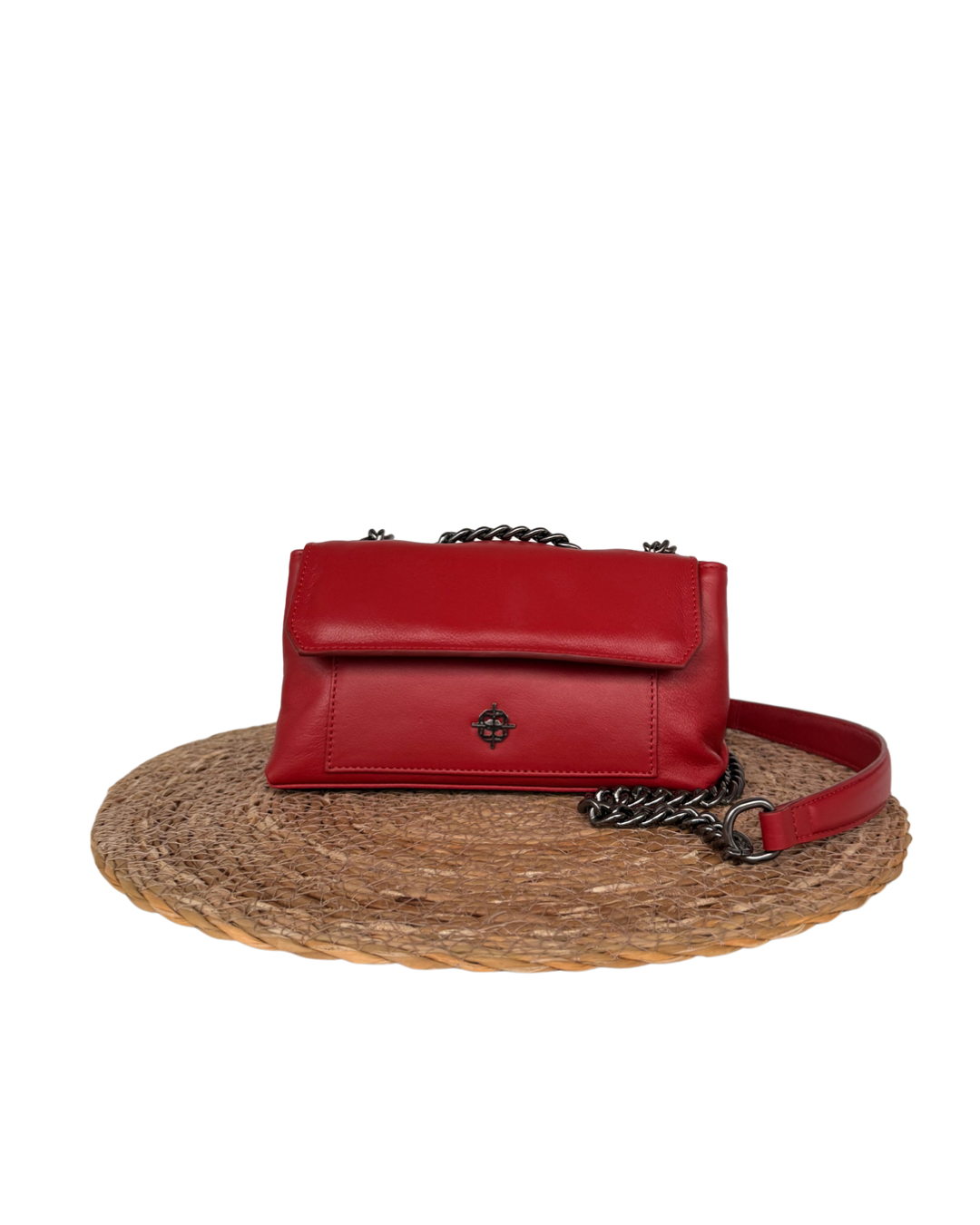 Bolsa Mini Bag Vitoria Rosso