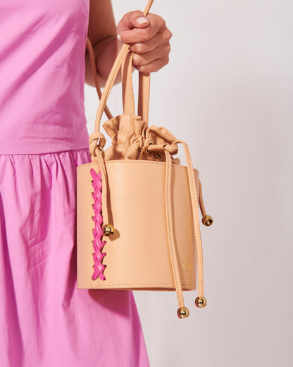 Martina Peach/Azalea Pink Bag