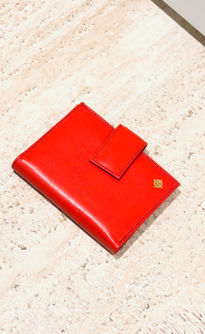 Carteira Firenze Vermelho Rubra