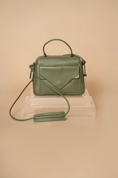 Bolsa Média Anna Verde Ficus