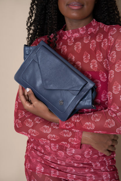 Bolsa Lorenza Azul Profundo