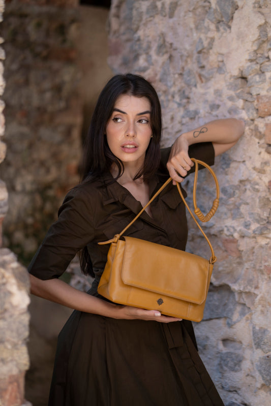 Bolsa Lucia Ocre