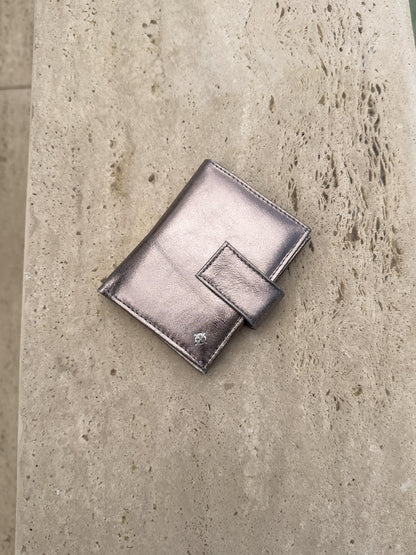 Carteira Firenze Metalizado Grafite / Sereno