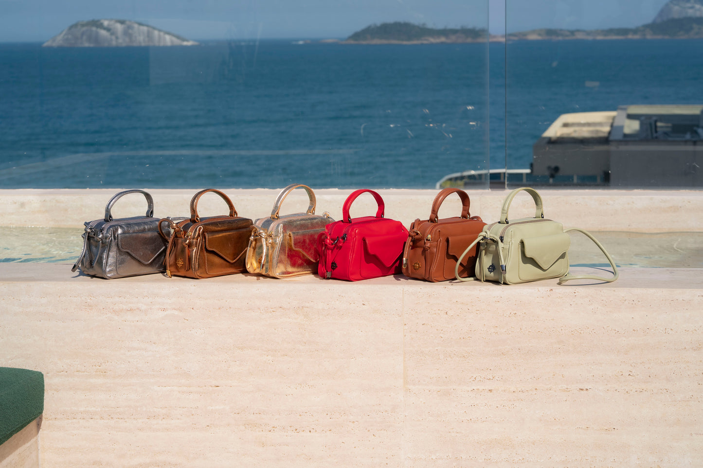Bolsa Anninha Vermelho Rubra