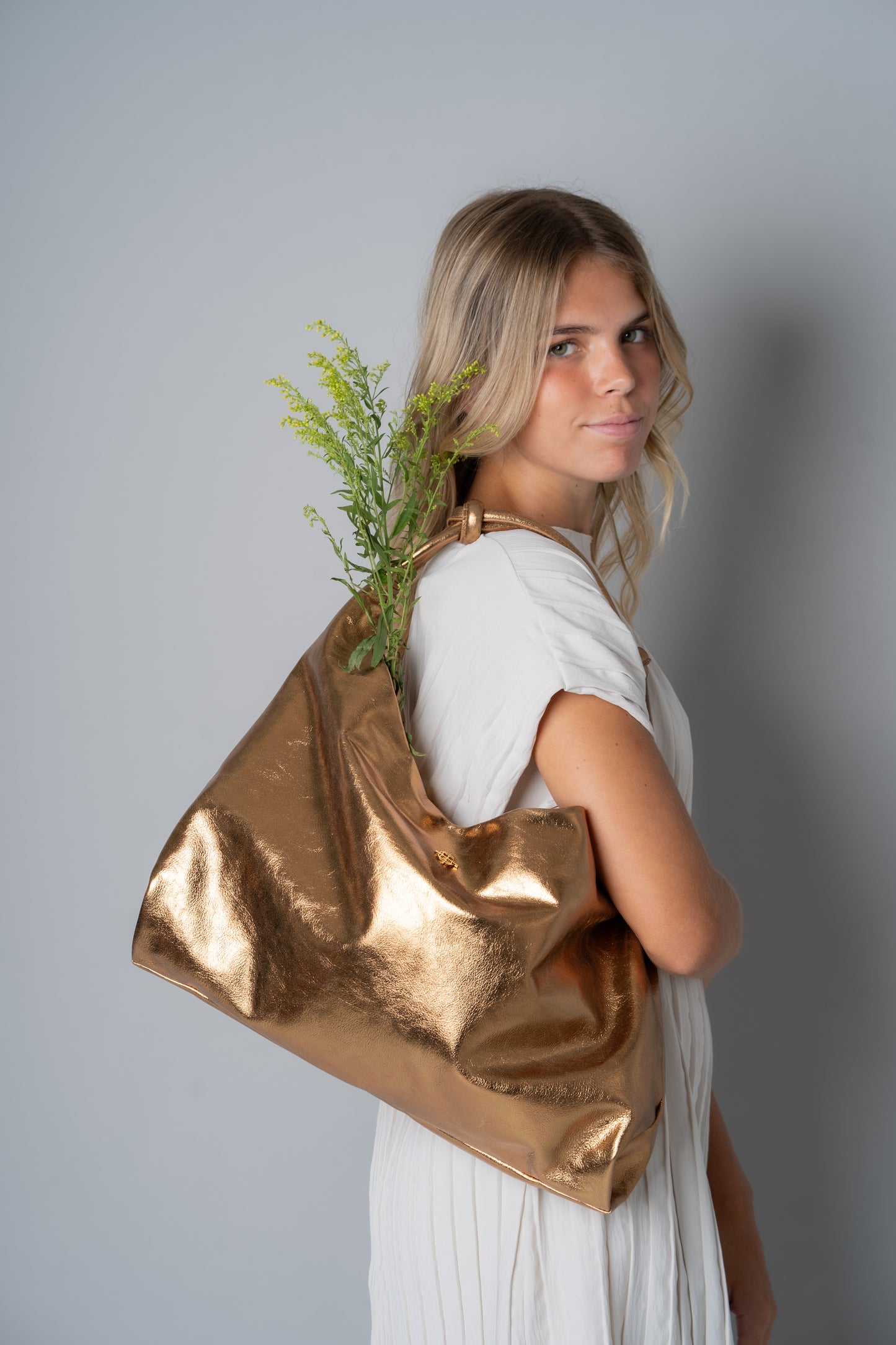 Giorgia Bag Metallic Bronze
