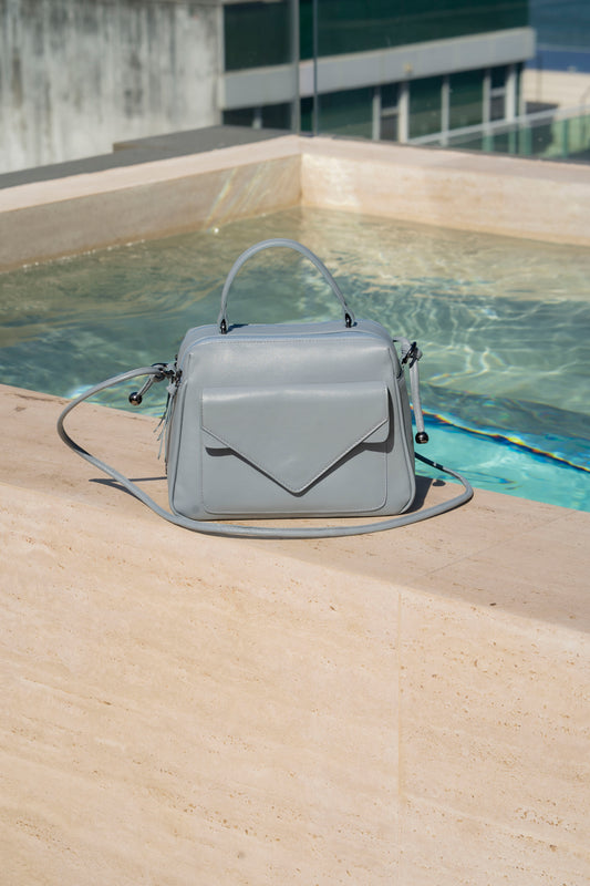 Bolsa Média Anna Azul Sereno