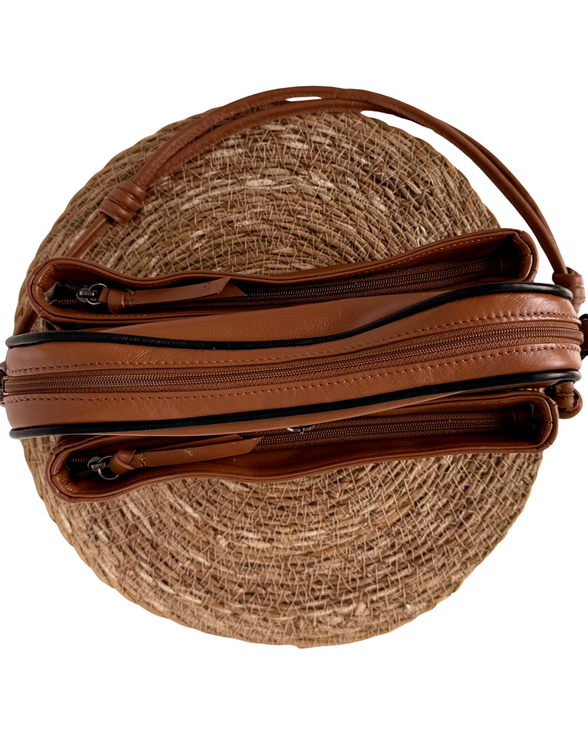 Bolsa Donatella Camello / Nero