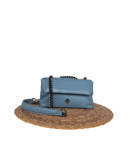 Bolsa Mini Bag Vitoria Celeste