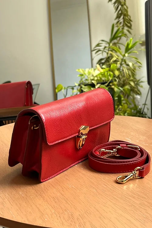 Bolsa Francesca Vermelho