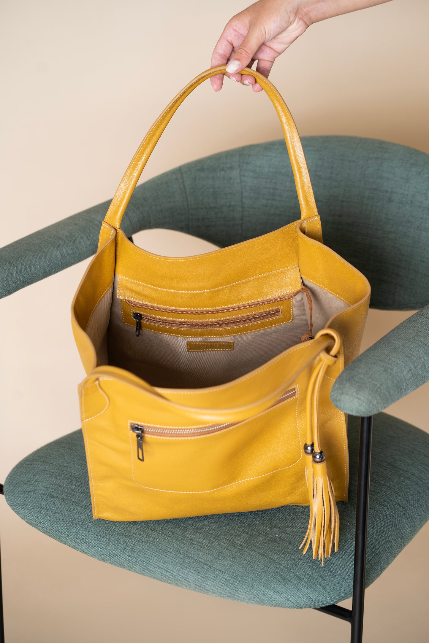Bolsa Bella Ocre