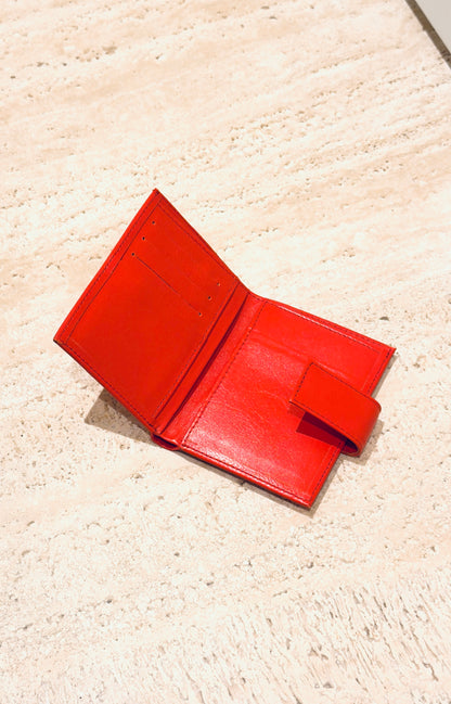 Carteira Firenze Vermelho Rubra