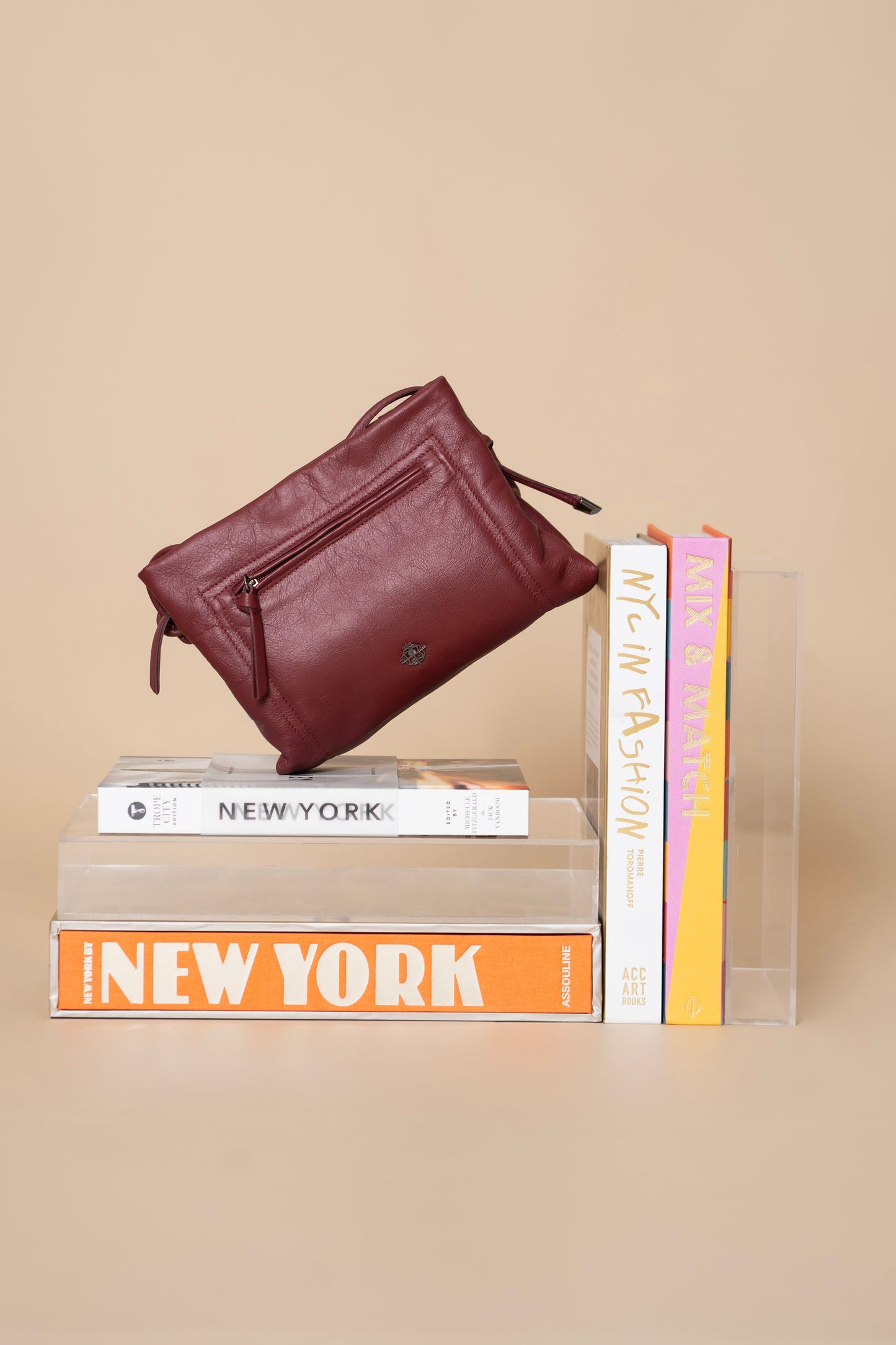 Bolsa Cristina Vermelho Oxido