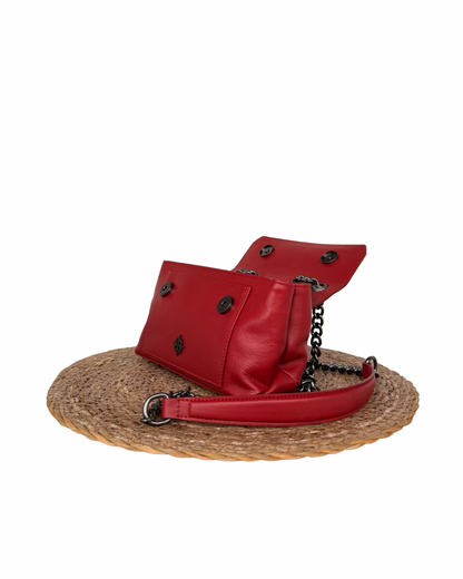 Bolsa Mini Bag Vitoria Rosso