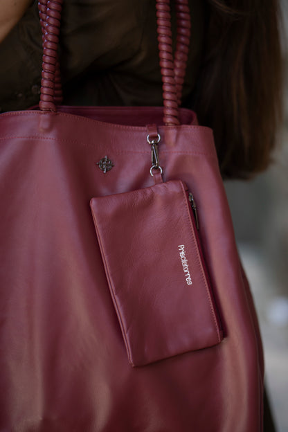 Bolsa Sara Vermelho Óxido