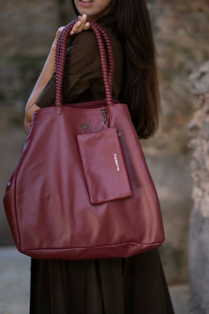 Bolsa Sara Vermelho Óxido
