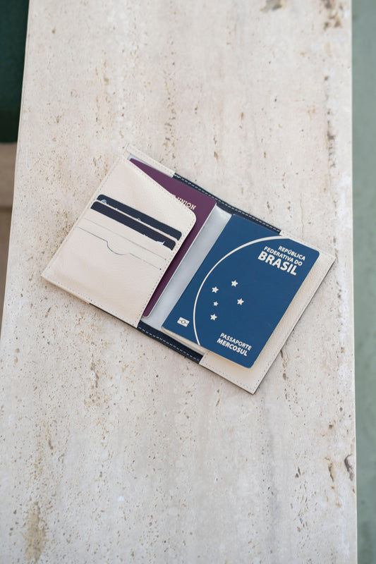 Porta Passaporte Napoli Eclipse / Névoa