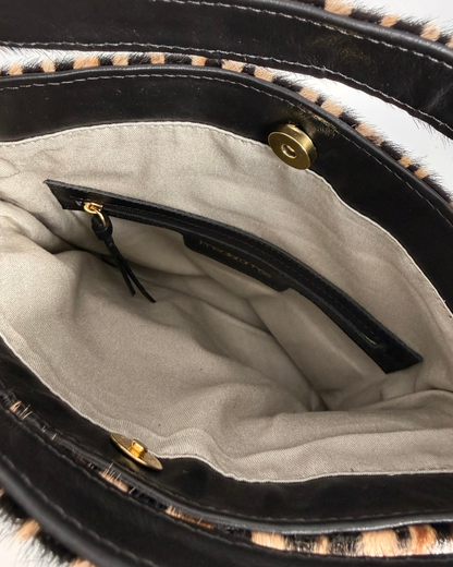 Bolsa Naomi Pêlo Zebra