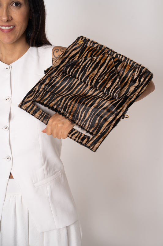 Bolsa Naomi Pêlo Zebra