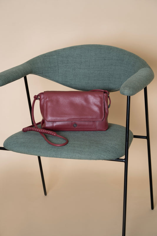 Bolsa Lucia Vermelho Oxido