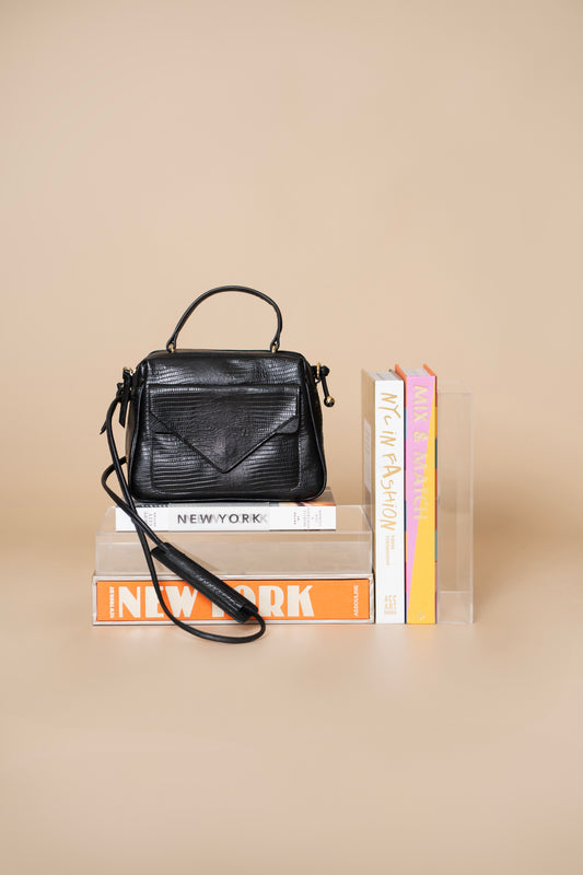Bolsa Média Anna Lezard Preto