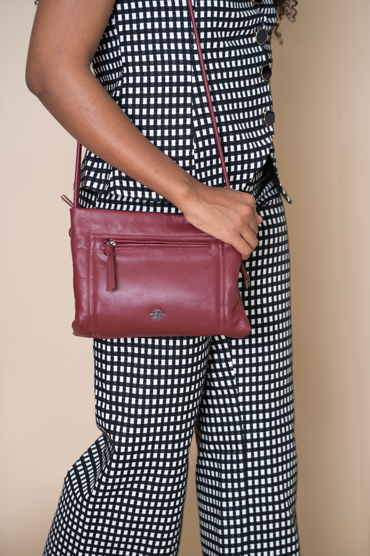 Bolsa Cristina Vermelho Oxido