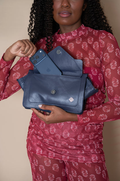 Bolsa Lorenza Azul Profundo