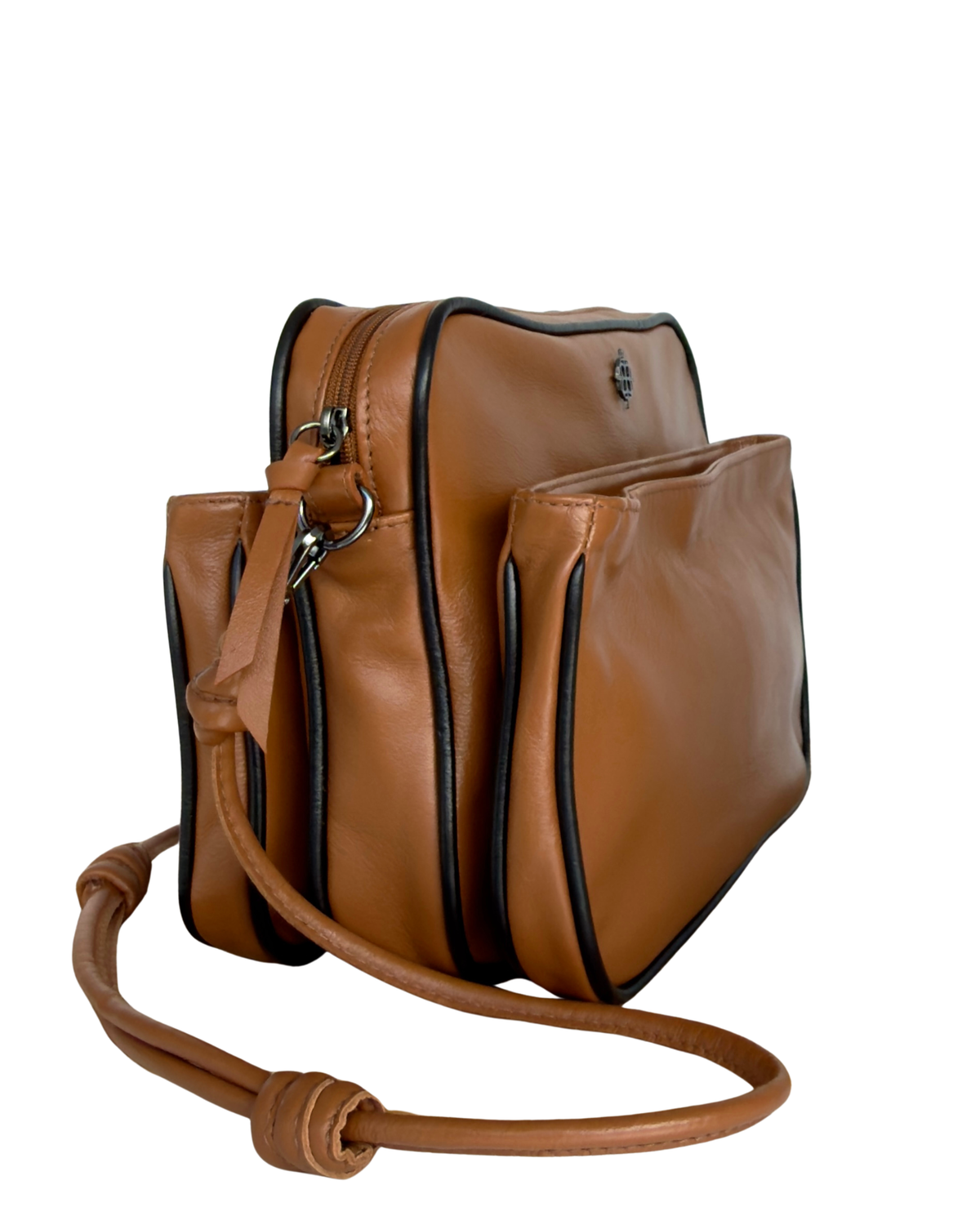 Bolsa Donatella Camello / Nero