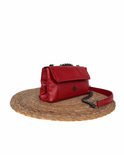 Bolsa Mini Bag Vitoria Rosso