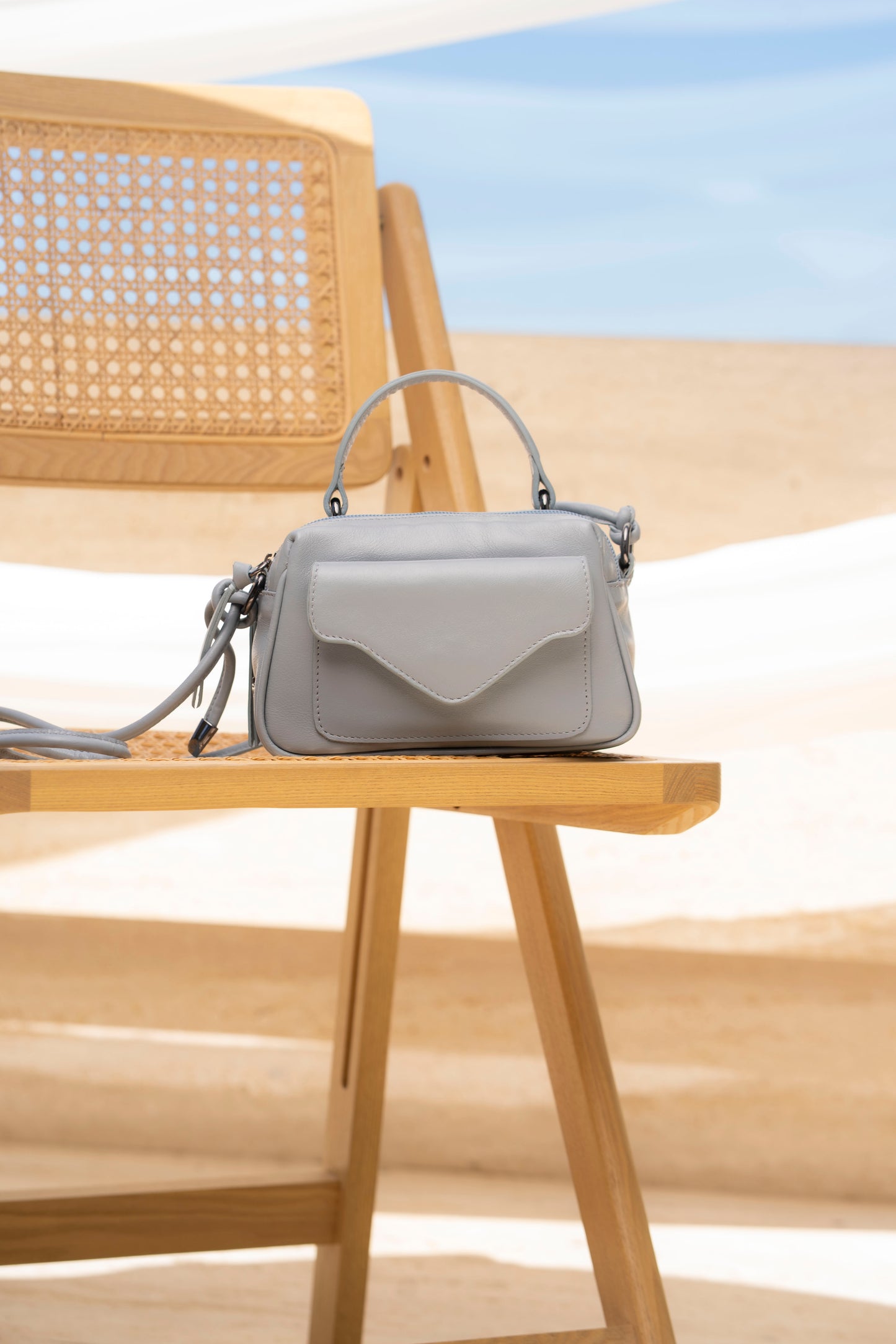 Bolsa Anninha Azul Sereno