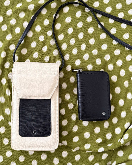Kit Eleganza - 1x Porta Celular Riccione + 1x Carteira Cinqueterre