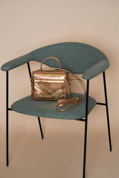 Anna Medium Bag Metallic Bronze