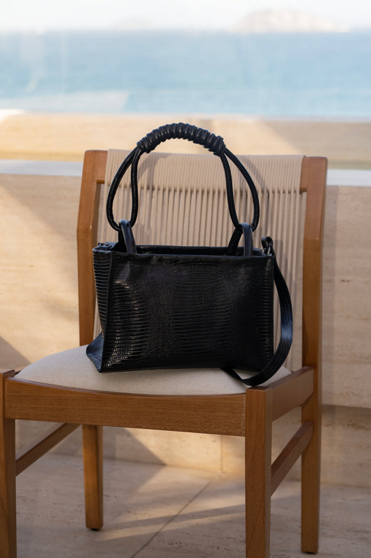 Bolsa Beatrice Lezard Eclipse